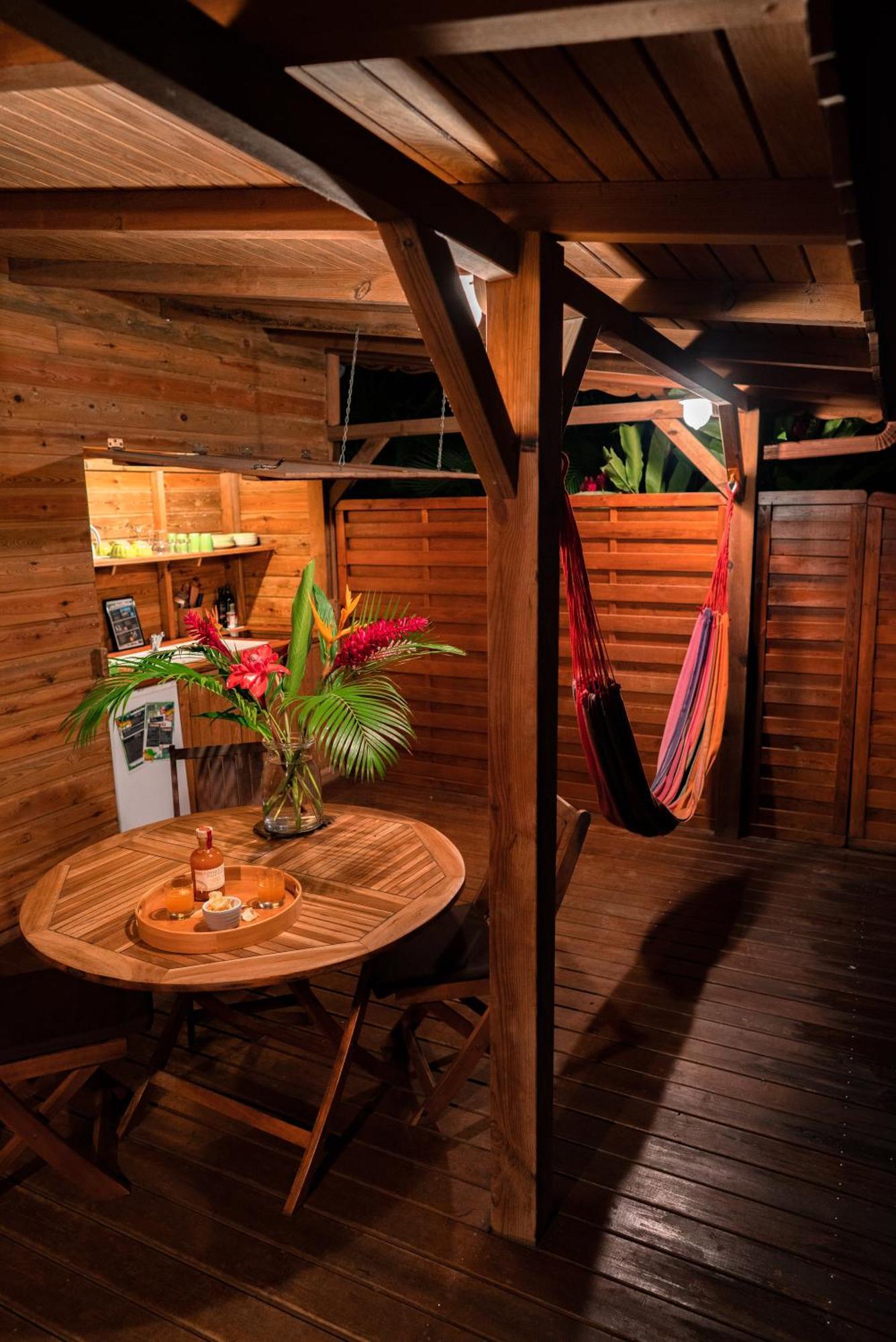 Au Jardin Des Colibris Ecolodge&Spa Deshaies Exterior photo